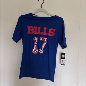 Boys Buffalo Bills #17 “Allen” jersey t-shirt